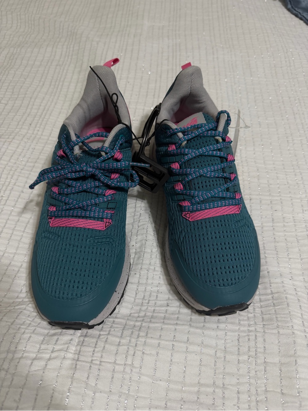 Avia Teal and Pink Women's Athletic Sneakers